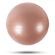 Piłka gimnastyczna inSPORTline Stretch Ball Ø 55 cm ∙ antypoślizgowa ∙ wypustki masujące ∙ nośność 200 kg ∙ pompka w zestawie - mus mokka