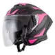Kask motocyklowy W-TEC Voltik Shockrose ∙ blenda przeciwsłoneczna ∙ system wentylacji ∙ wyjmowana wyściółka - Różowy