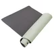 Mata do ćwiczeń inSPORTline Aero Advance 120×60 cm ∙ pianka z pamięcią ∙ 9 mm ∙ antypoślizgowa ∙ otwory ∙ imitacja skóry - Czarno-szary