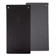 Mata do ćwiczeń inSPORTline Aero Advance 120×60 cm ∙ pianka z pamięcią ∙ 9 mm ∙ antypoślizgowa ∙ otwory ∙ imitacja skóry - Czarno-szary