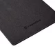 Mata do ćwiczeń inSPORTline Aero Advance 120×60 cm ∙ pianka z pamięcią ∙ 9 mm ∙ antypoślizgowa ∙ otwory ∙ imitacja skóry - Czarno-szary