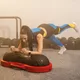 Podkładka balansująca fasolka inSPORTline AeroPeanut ∙ kształt fasolki ∙ regulowane uchwyty ∙ wys. do 25 cm ∙ nośność 200 kg ∙ antypoślizgowa