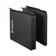 Składany materac gimnastyczny mata inSPORTline Trifold 180x60x5 cm - Czarny