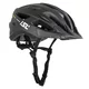 Kask rowerowy inSPORTline Winsdor ∙ nowoczesny design ∙ technologia in-mold ∙ zdejmowany daszek ∙ wysoka wentylacja - Matowa czerń/tytanowa szarość