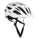 Kask rowerowy inSPORTline Winsdor ∙ nowoczesny design ∙ technologia in-mold ∙ zdejmowany daszek ∙ wysoka wentylacja - Matowa biel/przydymiony róż