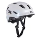 Kask rowerowy dziecięcy 2w1 inSPORTline Lumitto ∙ z lampką LED ∙ technologia in-mold ∙ regulacja pokrętłem ∙ 9 otworów wentylacyjnych - Biała perła