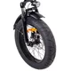Składany rower elektryczny typu fat bike inSPORTline ISL Baxom 840Wh 20" - Czarny
