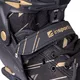 Łyżwy regulowane z futerkiem inSPORTline Golnes ∙ unisex ∙ ocieplane ∙ ComfortFit ∙ Thermo Fit ∙ AdjusTouch - Czarny