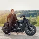 Damskie legginsy motocyklowe W-TEC Noposum z aramidem - Czarny