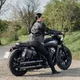 Damskie legginsy motocyklowe W-TEC Noposum z aramidem - Czarny