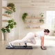 Reformer do pilatesu inSPORTline Trancer Basic ∙ antypoślizgowa deska ∙ składana konstrukcja ∙ stacja na telefon - Fioletowy