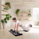 Reformer do pilatesu inSPORTline Trancer Basic ∙ antypoślizgowa deska ∙ składana konstrukcja ∙ stacja na telefon - Fioletowy