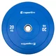 Zestaw 10 obciążeń olimpijskich inSPORTline Bumper Plate Go 2x 5-25 kg 50 mm ∙ stalowy rdzeń ∙ powłoka amortyzująca ∙ 150 kg