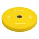 Gumowane obciążenie olimpijskie inSPORTline Bumper Plate Go ∙ 15 kg ∙ 50 mm ∙ powłoka amortyzująca ∙ rdzeń stalowy ∙ wytrzymałe