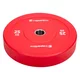 Gumowane obciążenie olimpijskie inSPORTline Bumper Plate Go ∙ 25 kg ∙ 50 mm ∙ powłoka amortyzująca ∙ rdzeń stalowy ∙ wytrzymałe