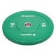 Gumowane obciążenie olimpijskie inSPORTline Bumper Plate Go ∙ 10 kg ∙ 50 mm ∙ powłoka amortyzująca ∙ rdzeń stalowy ∙ wytrzymałe
