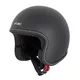 Kask motocyklowy otwarty W-TEC Badachos - Czarny błyszczący - Czarny matowy