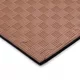 Mata Puzzle tatami podkładka do ćwiczeń inSPORTline Sazegul 100x100x2 cm - mousse mousse-czarny, wzór 5 pasków