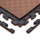 Mata Puzzle tatami podkładka do ćwiczeń inSPORTline Sazegul 100x100x2 cm - mousse mousse-czarny, wzór 5 pasków - mousse mousse-czarny, wzór 5 pasków