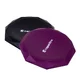 Podkładka fitness pod kolana inSPORTline Octazone 18x18x2 cm ∙ anatomiczna ∙ gęsta pianka PU ∙ amortyzacja wstrząsów ∙ ochrona stawów - Fioletowy