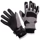 Rękawiczki motocyklowe i narciarskie W-TEC Sabresul ∙ kozia skóra/softshell ∙ membrana Hipora ∙ izolacja Thinsulate 3M ∙ touch screen - Szary
