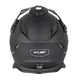 Kask motocyklowy 3w1 matowy W-TEC Valso - Czarny