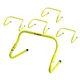 Zestaw 5 płotków HurdSet inSPORTline ∙ regulowane 20-30 cm ∙ mechanizm obrotowy ∙ lekki 0,4 kg/szt ∙ do indoor/outdoor