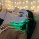 Maska LED do twarzy inSPORTline Esgrima ∙ 7 kolorów światła + ogrzewanie + wibracje ∙ terapia fotonowa