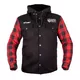Kurtka motocyklowa na chopper W-TEC Black Heart Ruffster - Czarno-czerwony
