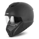 Kask modułowy motocyklowy W-TEC Satalone ∙ 2 w 1 ∙ homologacja ∙ skorupa ABS ∙ wyjmowana wyściółka ∙ zapięcie mikrometryczne - Black Matt