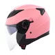 Kask motocyklowy otwarty W-TEC Barcela Carmesi ∙ blenda przeciwsłoneczna ∙ regulowana wentylacja ∙ homologacja
