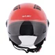 Kask motocyklowy otwarty W-TEC Baraldo Caoba ∙ podnoszony wizjer ∙ wentylacja ∙ wyjmowana wyściółka ∙ zapięcie mikrometryczne