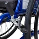 Wózek inwalidzki inSPORTline Brenstark ∙ składany ∙ sportowy ∙ aluminiowa rama ∙ nośność 100 kg ∙ ręczne hamulce ∙ tylna kieszeń