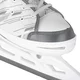 Damskie łyżwy regulowane z ocieplanym futerkiem inSPORTline Bergera ∙ ComfortFit ∙ Thermo Fit ∙ AdjusTouch - Biały
