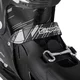 Łyżwy regulowane z ocieplonym futerkiem inSPORTline Niorto (unisex) ∙ kolor czarny ∙ ComfortFit ∙ Thermo Fit ∙ AdjusTouch