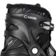 Łyżwy regulowane z ocieplonym futerkiem inSPORTline Niorto (unisex) ∙ kolor czarny ∙ ComfortFit ∙ Thermo Fit ∙ AdjusTouch