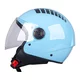 Kask motocyklowy otwarty W-TEC Baraldo Celeste ∙ uchylny wizjer ∙ zapięcie mikrometryczne ∙ wyjmowana wyściółka ∙ homologacja