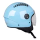 Kask motocyklowy otwarty W-TEC Baraldo Celeste ∙ uchylny wizjer ∙ zapięcie mikrometryczne ∙ wyjmowana wyściółka ∙ homologacja
