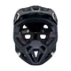 Kask downhillowy full face W-TEC Calheto ∙ odpinany regulowany daszek ∙ wentylacja 16 otworów ∙ wyjmowana wyściółka - Czarno-srebrny