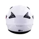 Kask motocyklowy otwarty z blendą W-TEC Putta - Biały perłowy