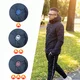Męska kurtka ogrzewana W-TEC HEATborg ∙ 7 stref grzania ∙ 3 tryby temp. do 65°C ∙ włókno węglowe ∙ zasilanie USB ∙ wodoodporna