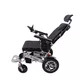 Elektryczny wózek inwalidzki inSPORTline Hawkie Evo II ∙ 700 W ∙ regulowane oparcie ∙ 130 kg - Srebrny