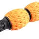 Roller do masażu inSPORTline Vareta ∙ wałek 36 cm ∙ 3 twarde rolki ∙ masaż pleców i nóg ∙ regeneracja