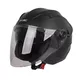 Kask motocyklowy otwarty W-TEC Barcela - Biały błyszczący - Czarny matowy