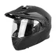 Kask motocyklowy enduro Flip-Up W-TEC Biscaia P/J - beżowy matowy - Czarny matowy