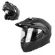 Kask motocyklowy enduro Flip-Up W-TEC Biscaia P/J - beżowy matowy