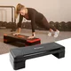 Step fitness / aerobik inSPORTline AS250 ∙ 3 poziomy wysokości ∙ antypoślizgowy ∙ stabilne nóżki ∙ lekki 4,2 kg - Czarny