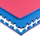 Mata Puzzle tatami podkładka do ćwiczeń inSPORTline Sazegul 100x100x2 cm - mousse mousse-czarny, wzór 5 pasków