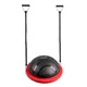 Podkładka balansująca / trener równowagi inSPORTline Dome Edge ∙ Ø 60 cm ∙ taśmy 100 cm / 4,6 kg ∙ do 150 kg - Czerwono-czarny - Czerwono-czarny