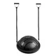 Podkładka balansująca / trener równowagi inSPORTline Dome Edge ∙ Ø 60 cm ∙ taśmy 100 cm / 4,6 kg ∙ do 150 kg - Czerwono-czarny - Czarny